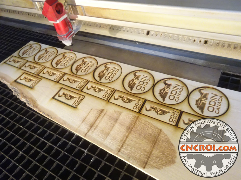 Custom Wood Fridge Magnets