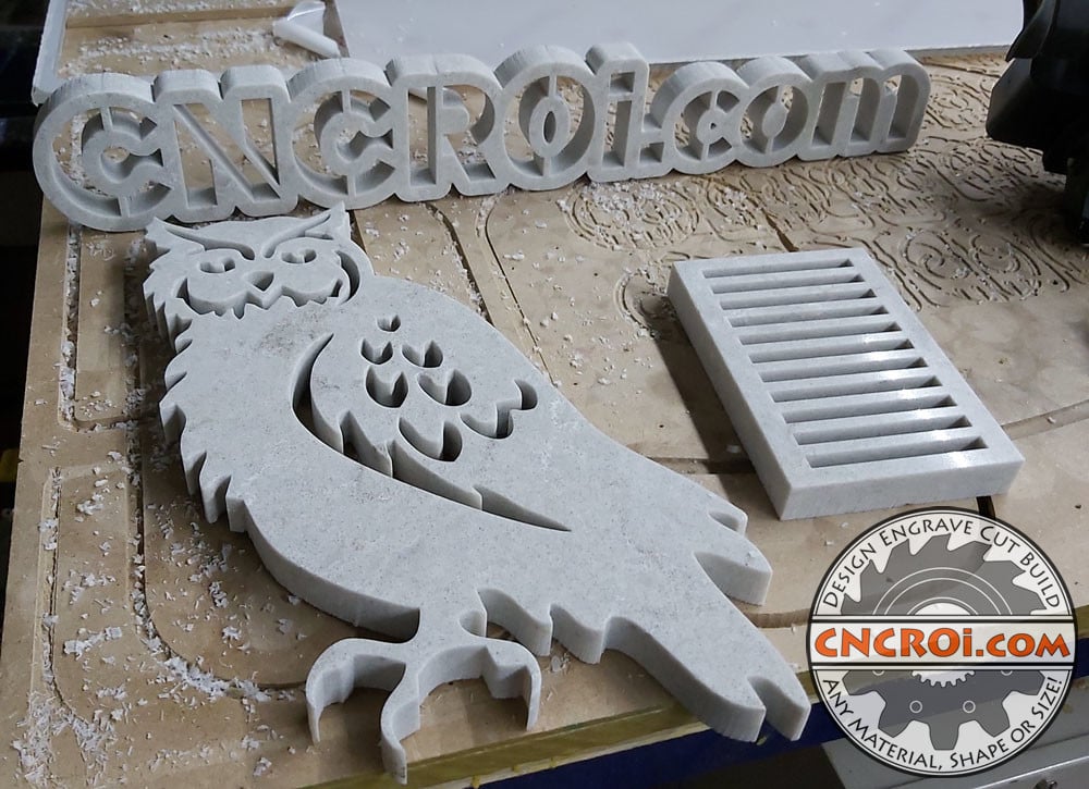 Custom Cutting Stone: Waterjet'ing Marble
