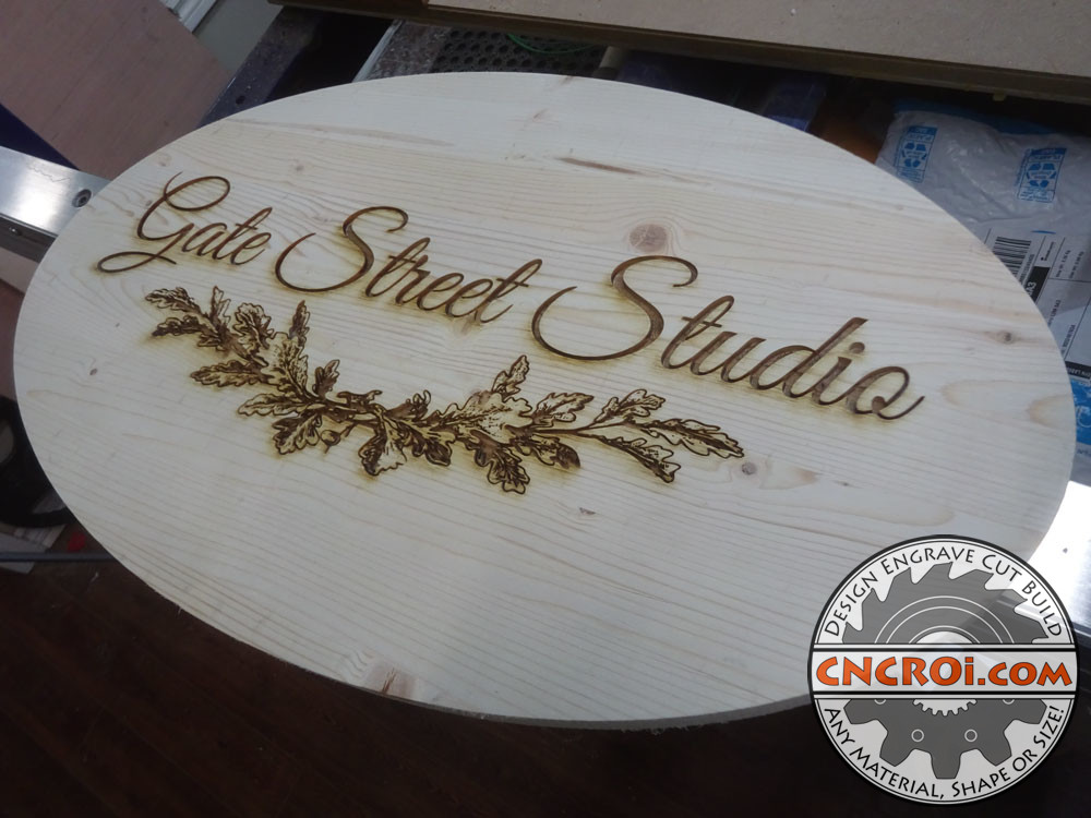 custom double sided sign