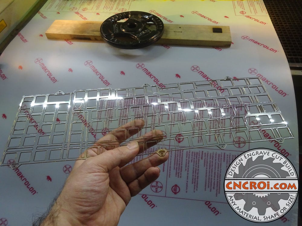 Polycarbonate Inserts: CNC Laser Cut