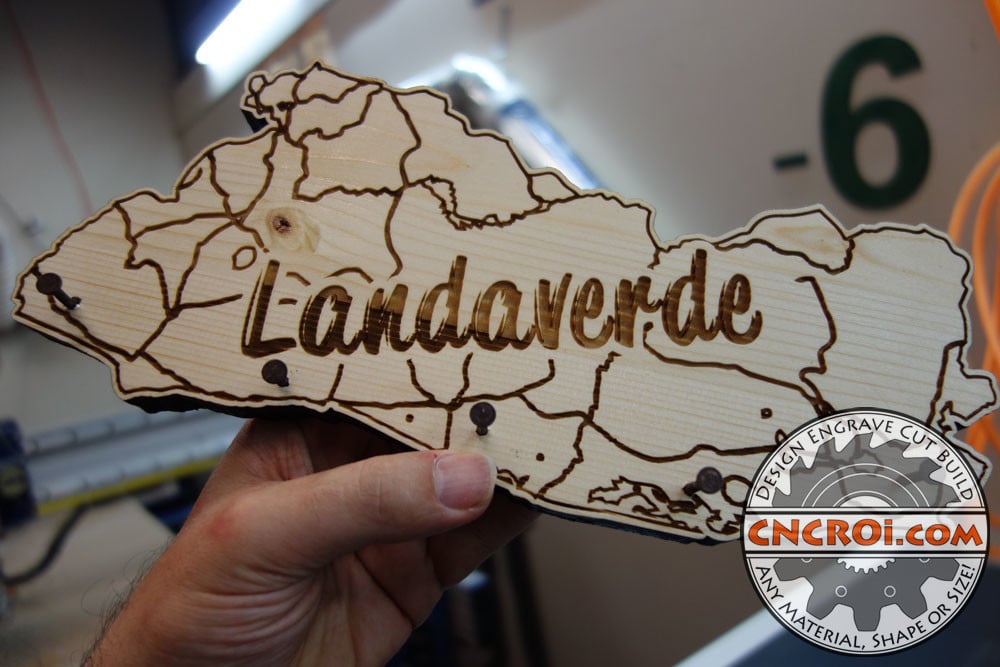 custom El Salvador key holder