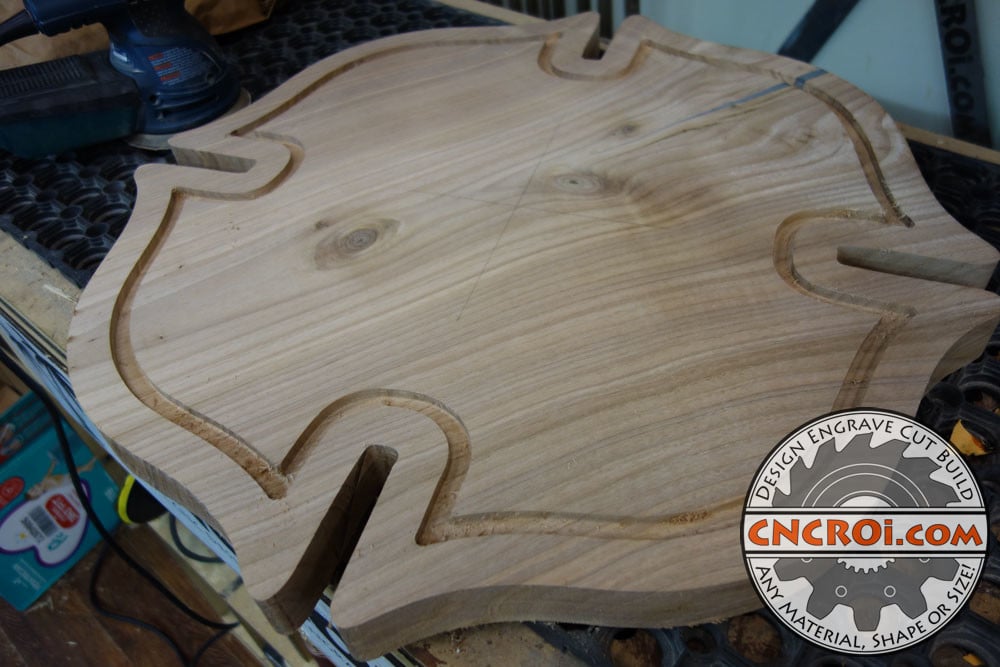Custom Maple Maltese Cross