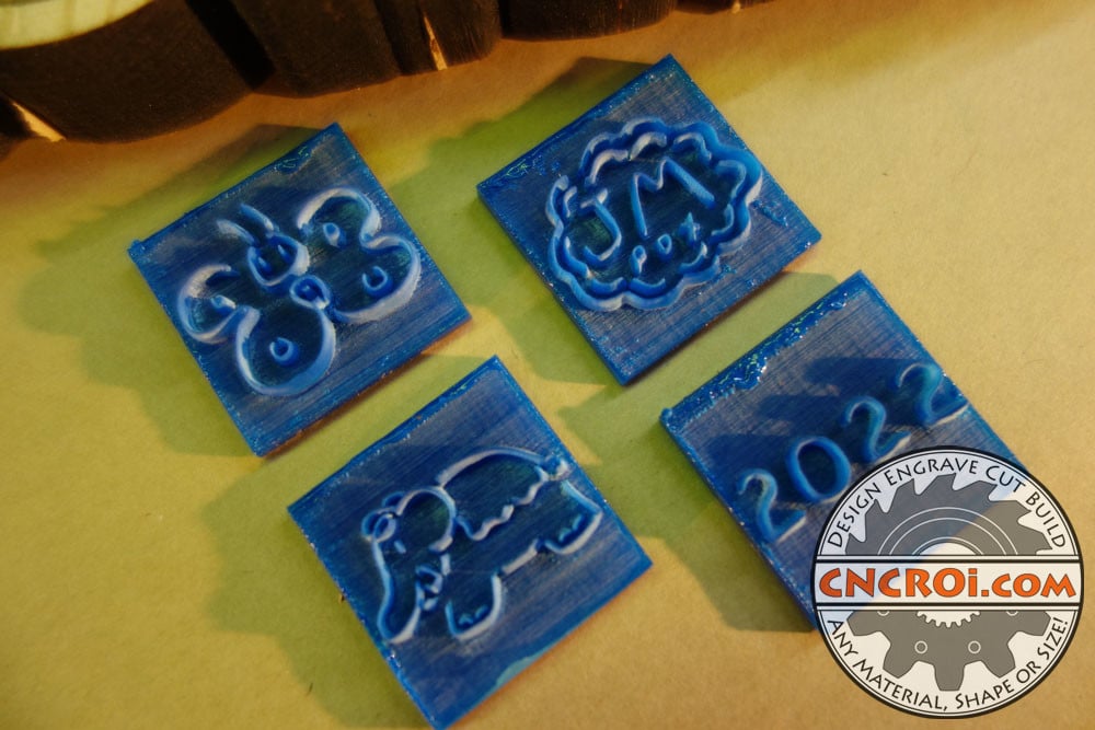 Custom Clay Embossing Stamps: Acrylic