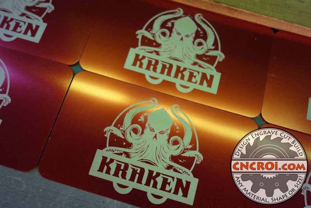 Custom Muffler Branding Tags: Anodized Aluminium