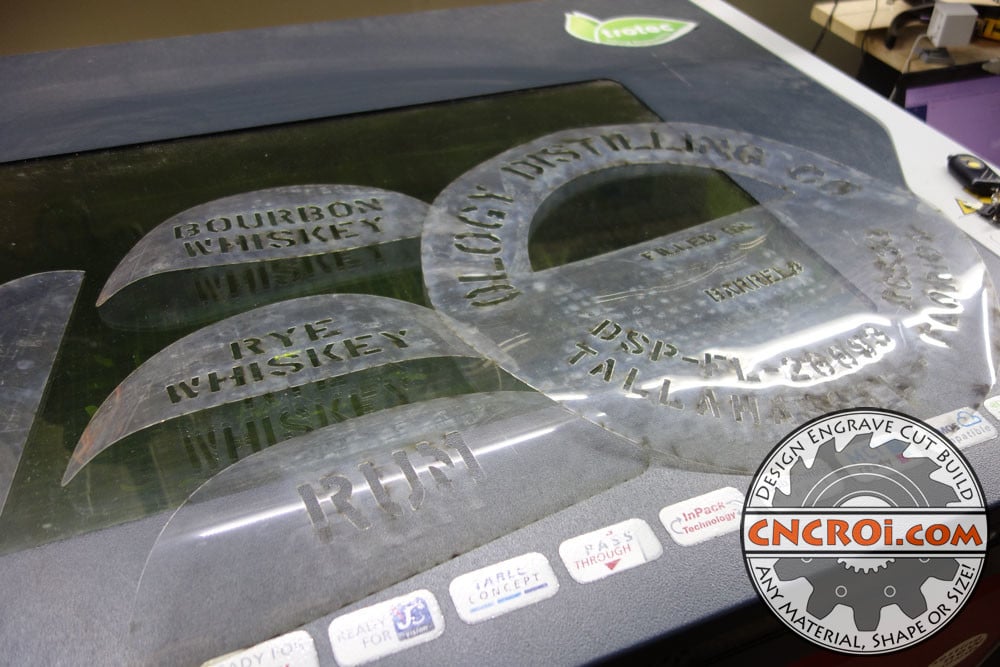 Barrel Head Mylar Stencil: Multi-Inserted
