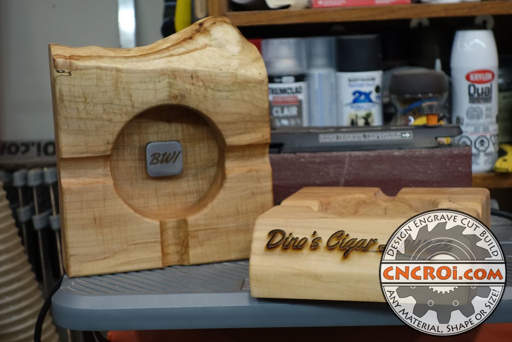 Custom Cigar Ash Tray Branding