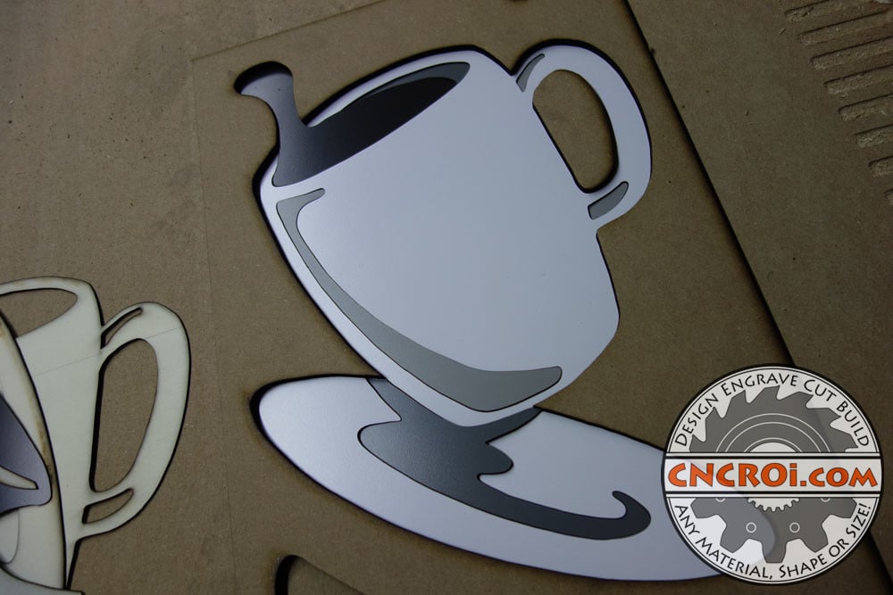 Custom Formica Template & Inlay Pieces