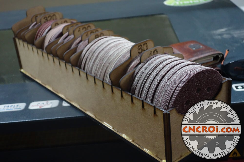 Sanding Pad Holder: Laser Cut