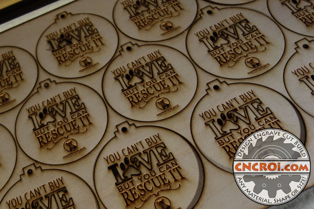 Custom Rescue Dog Ornaments: Christmas Fundraising