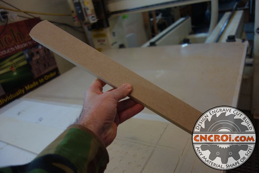 Acoustic Guitar FretBoard Template: 3/4" MDF