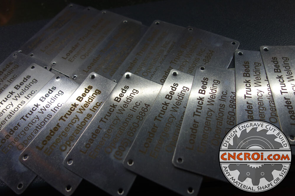 Rectangle Rivet-On Tags: Fiber Laser Etched