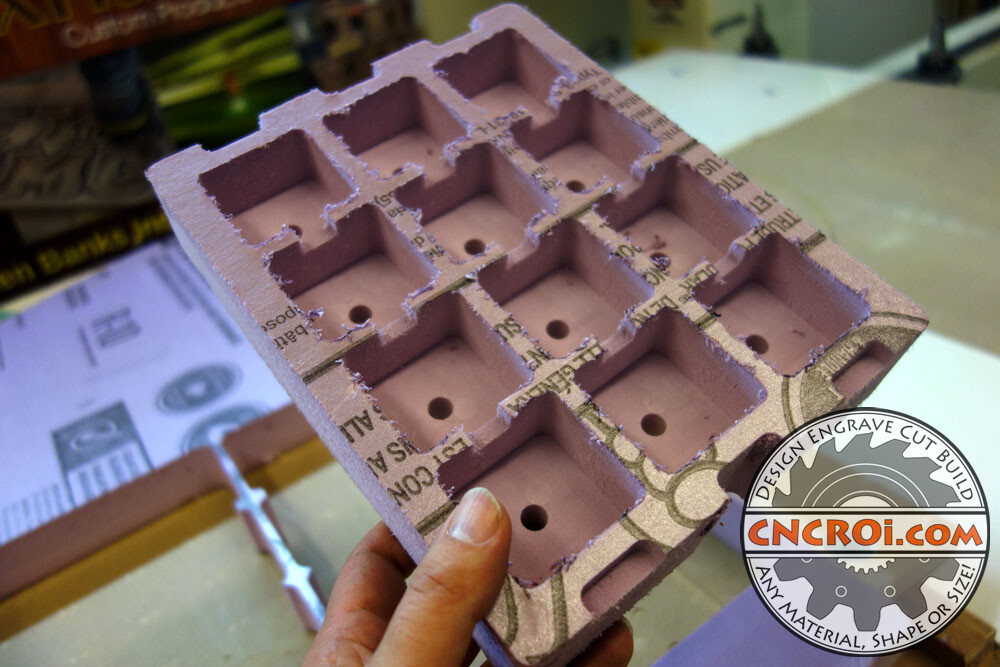 Custom Parts Protection: 2" Thick Foam