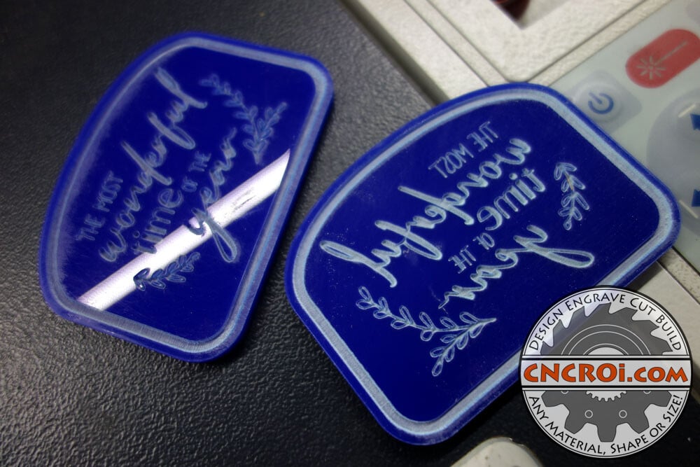 Custom Clay Embosser: Laser Engraved & Cut 1/4" Acrylic