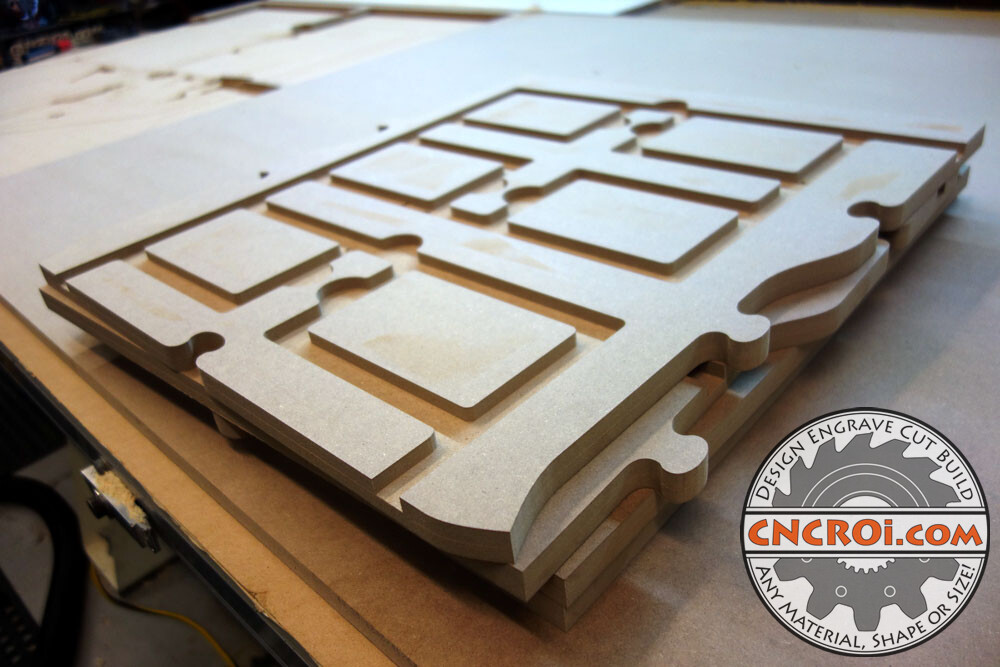 Puzzle UV Jig: 3/4" MDF Routing