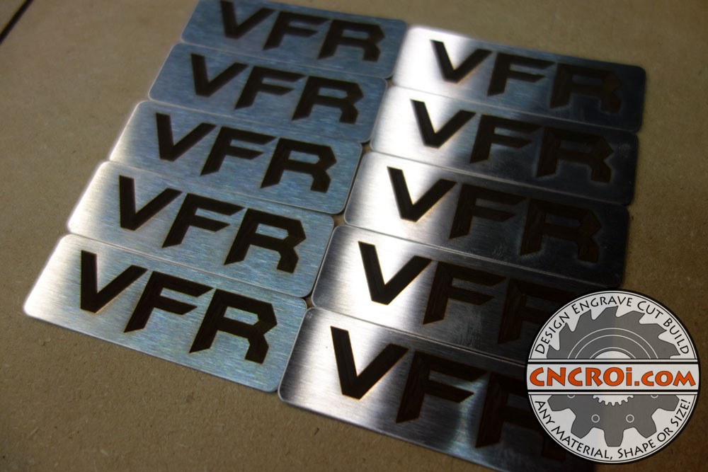 Custom Automotive Tags: 304 Stainless Steel