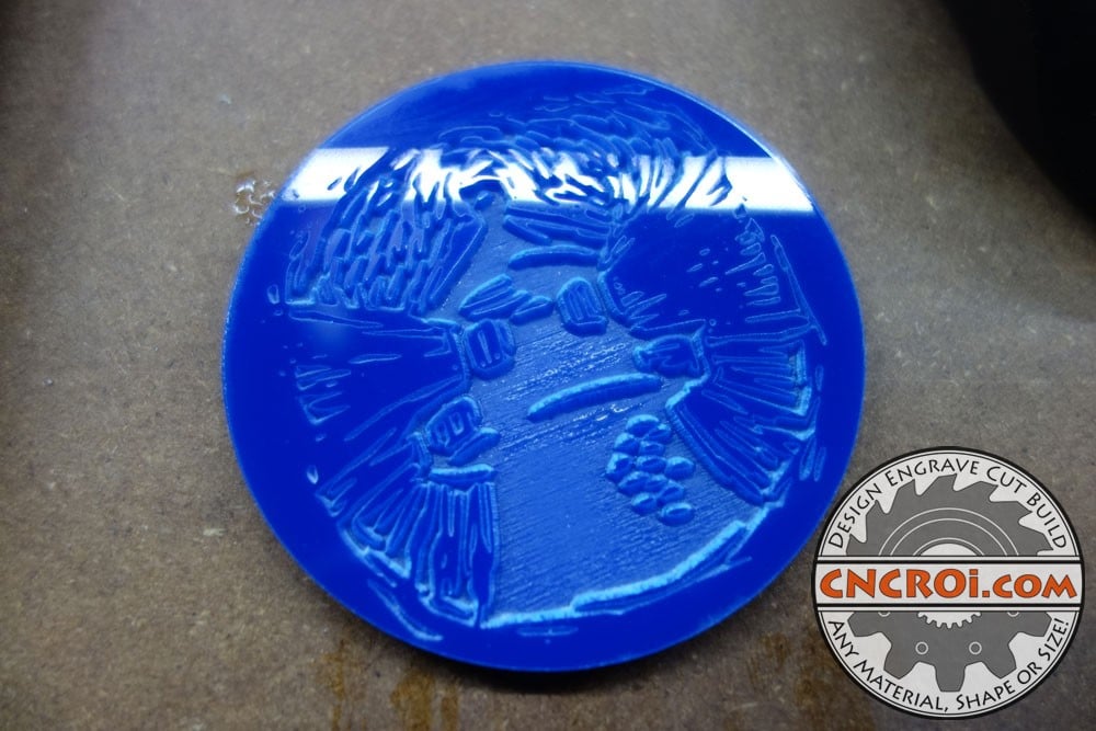 Clay Embossing Stamp: Laser Engraved & Cut 1/4" Acrylic