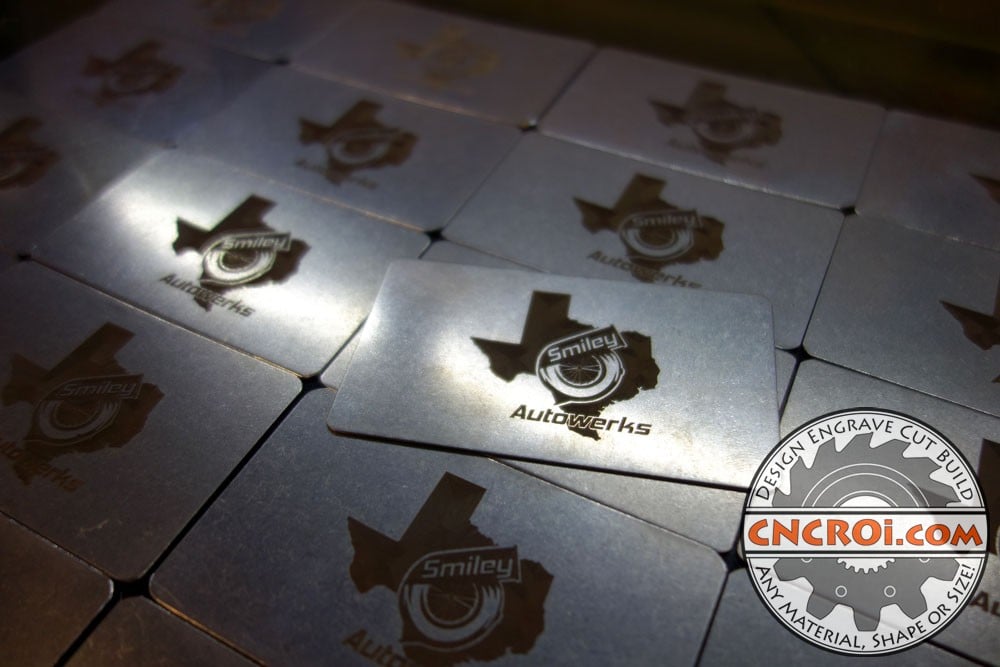 Custom Steel Exhaust Tags: Fiber Etched 304SS
