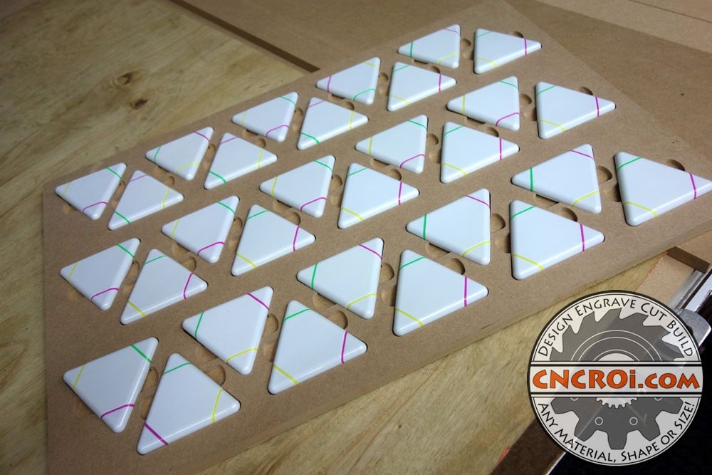 Custom Highlighter UV Printing Jig: 5/8" MDF