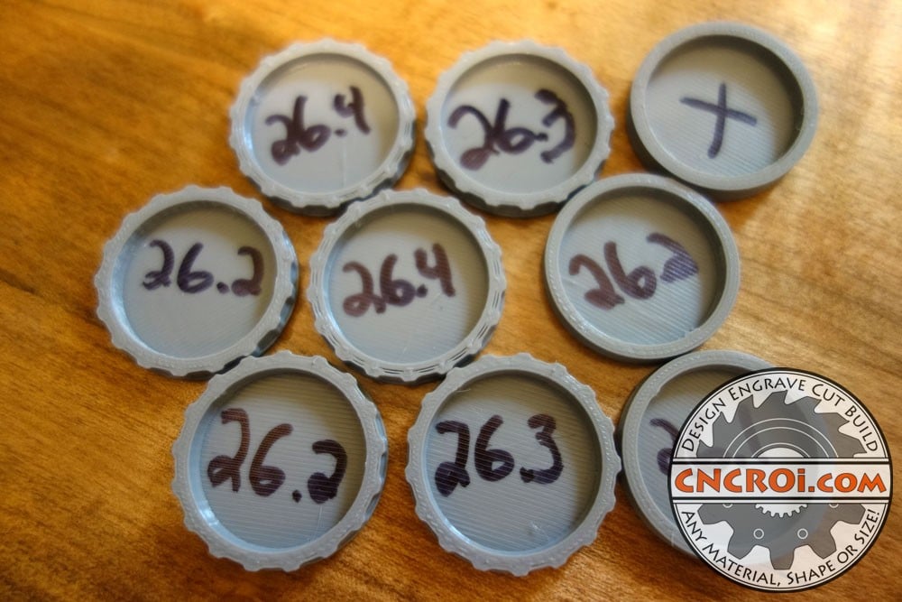 FDM 3D Printed PLA Lens Caps